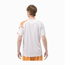 Yonex Sport T-shirt Practice Graphic Print 16748 (100% Polyester) 2025 natural/orange Men's